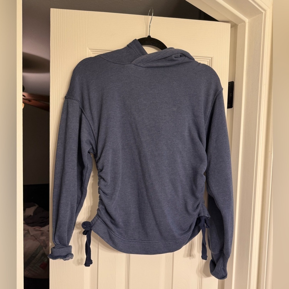 Aerie Cowl Neck Sweater in Deep Blue XS